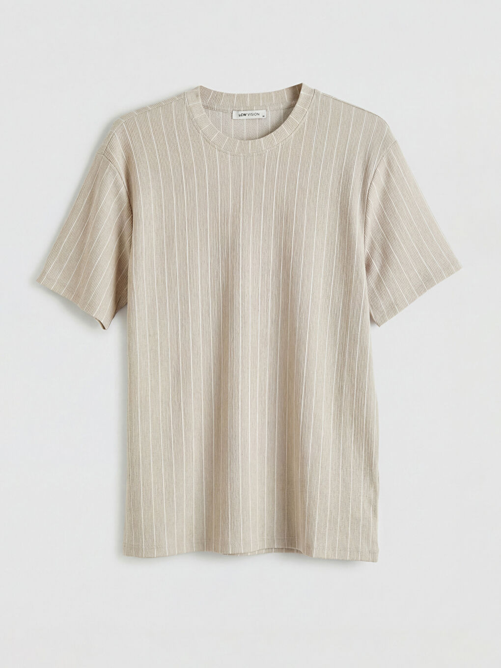 Man BEIGE T-Shirt-4
