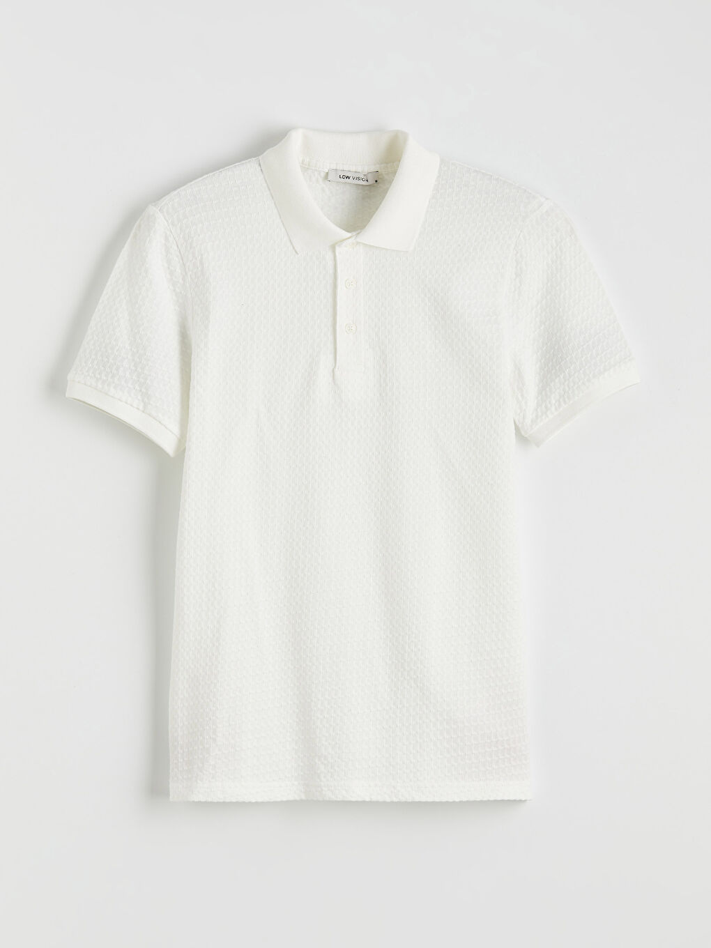Textured Polo Shirt for Men-4