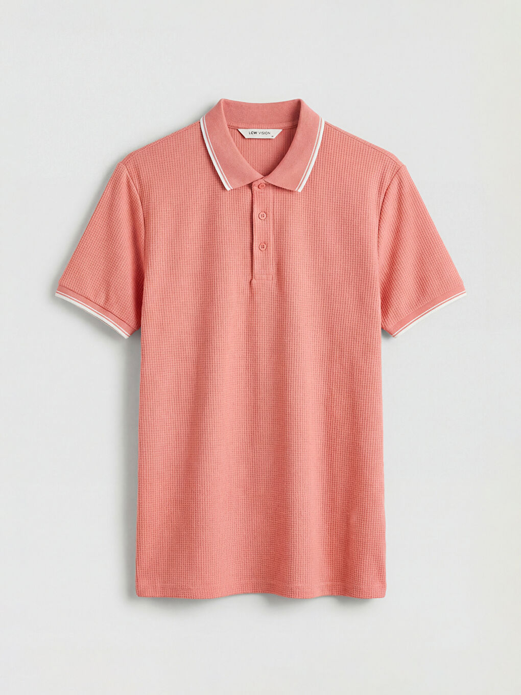 Polo Collar Pique Men's T-Shirt-5