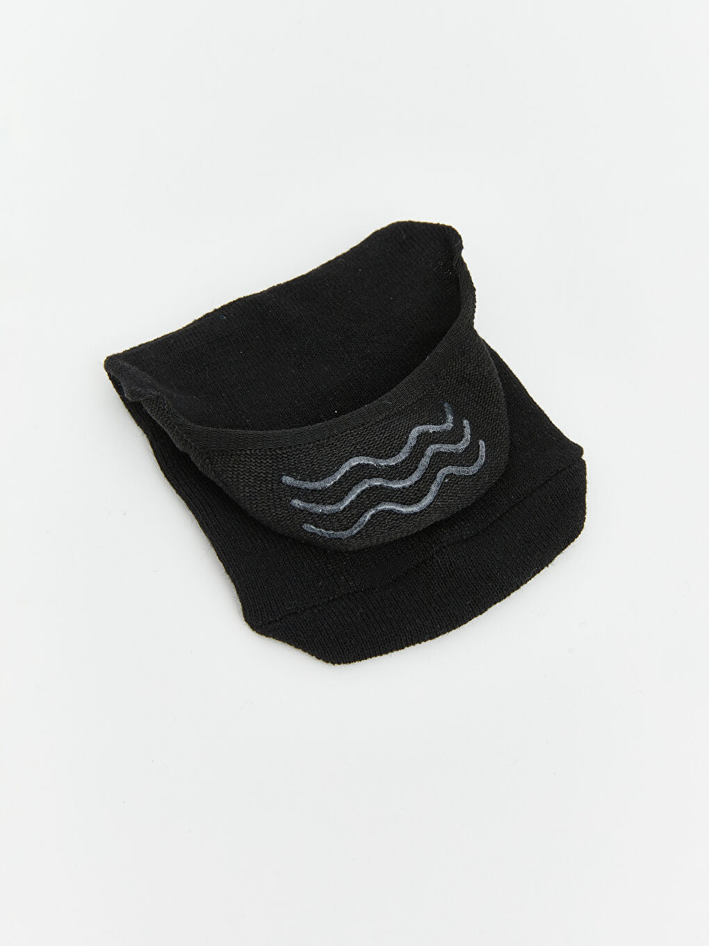 Beyaz Kaymaz Topuklu Kadın Babet Çorap 3'lü-2