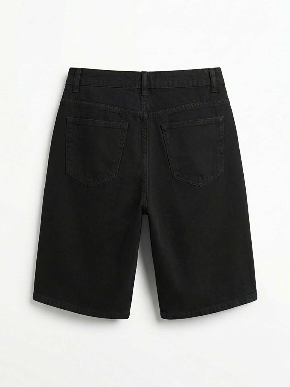Regular Fit Men's Denim Shorts-5