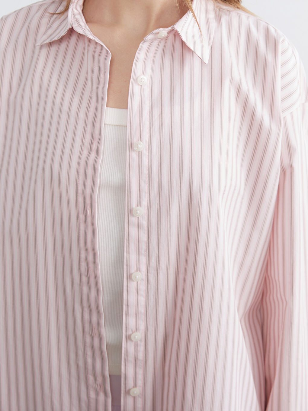 Žena RUŽIČASTA Košulja-2