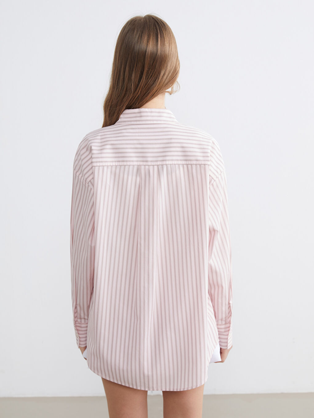 Žena RUŽIČASTA Košulja-3