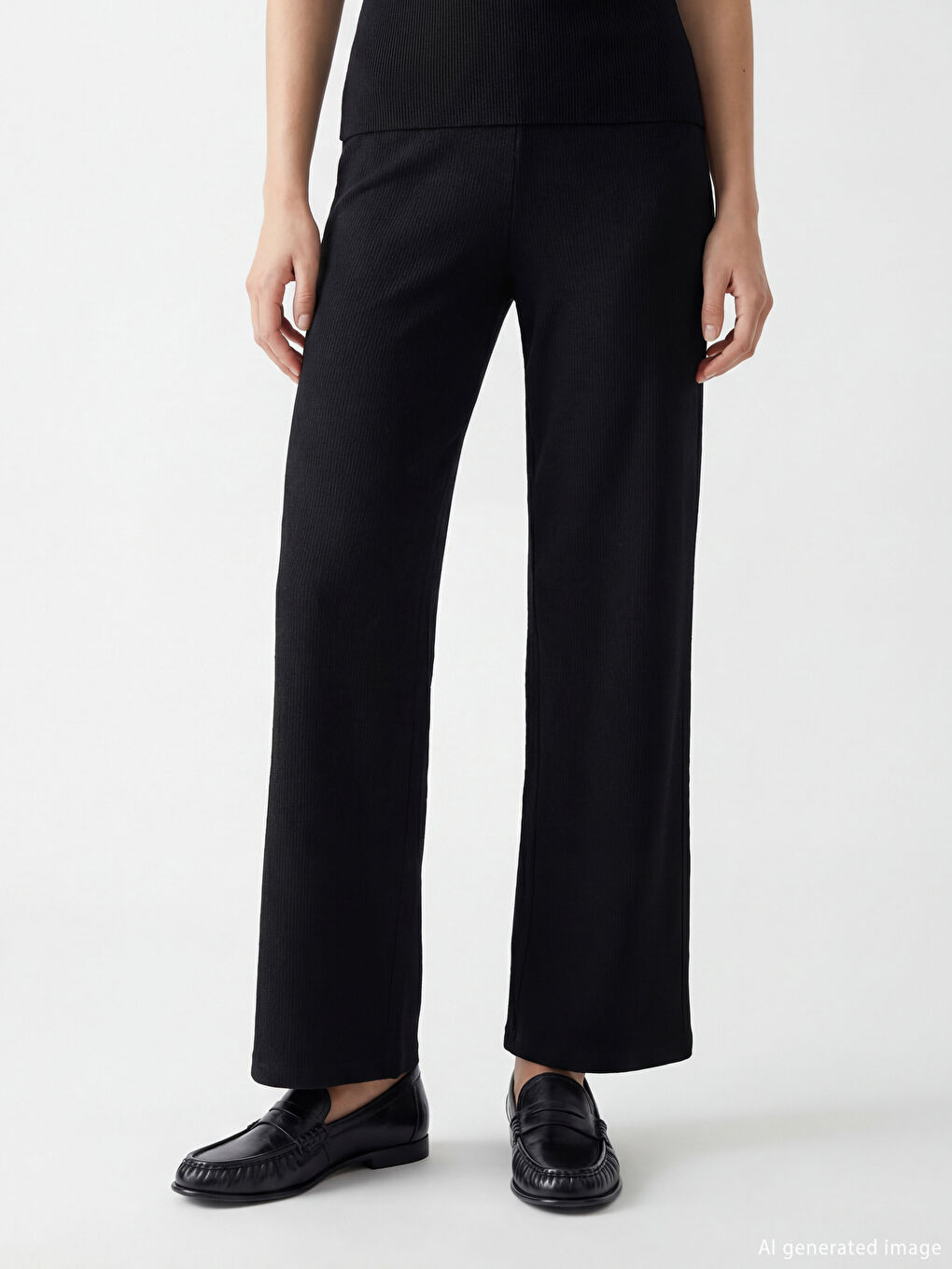 Woman BLACK Trousers-1