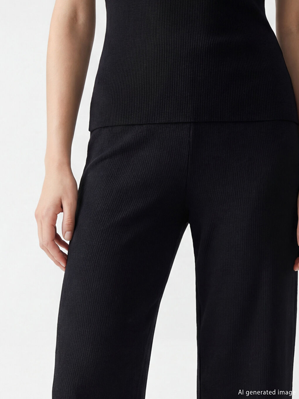 Woman BLACK Trousers-2