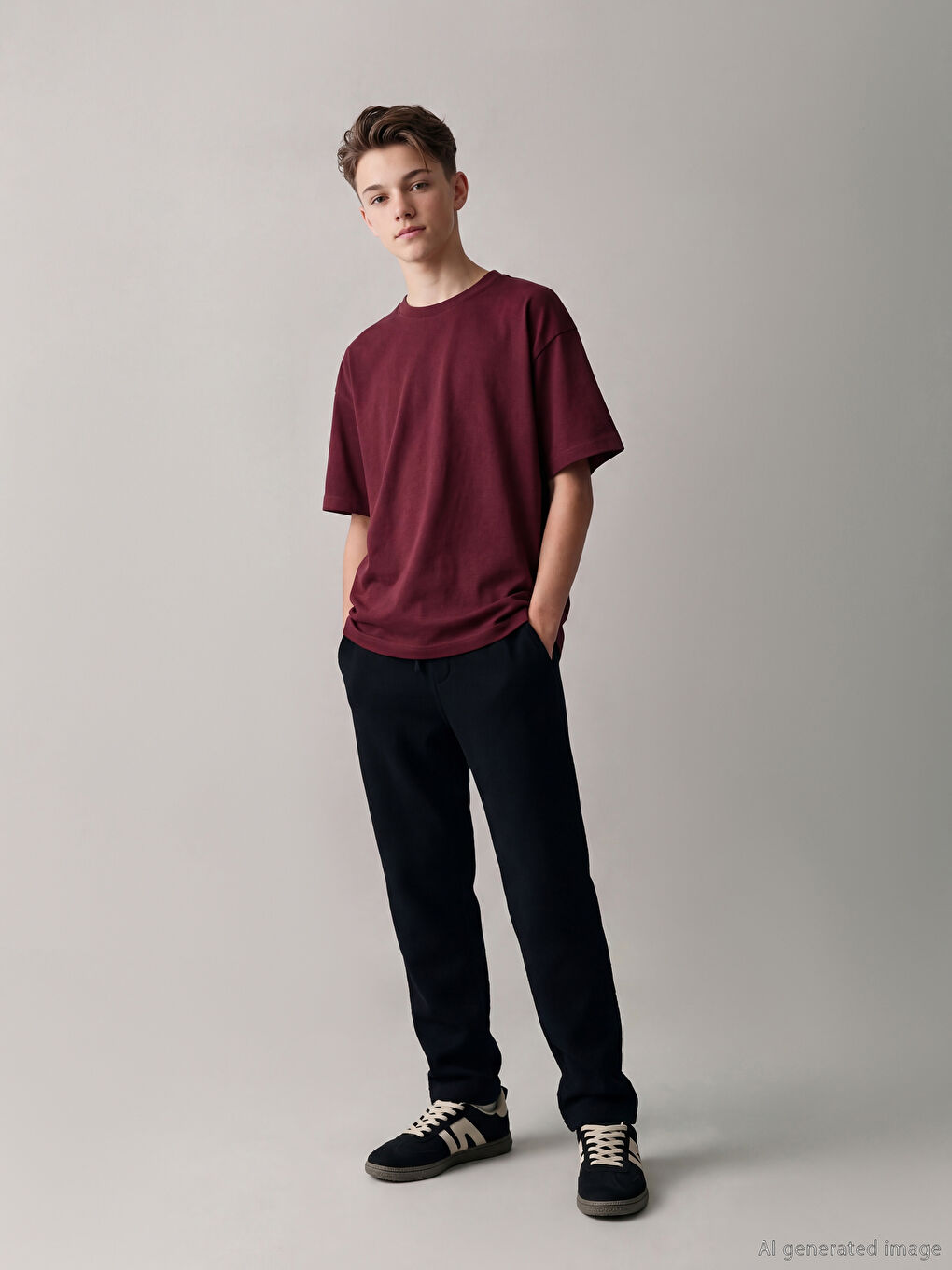 Boys' Armure Pants with Elastic Waistband
