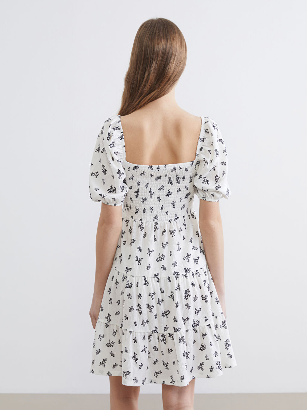 SVETLO BEŽ Haljina Žena-3