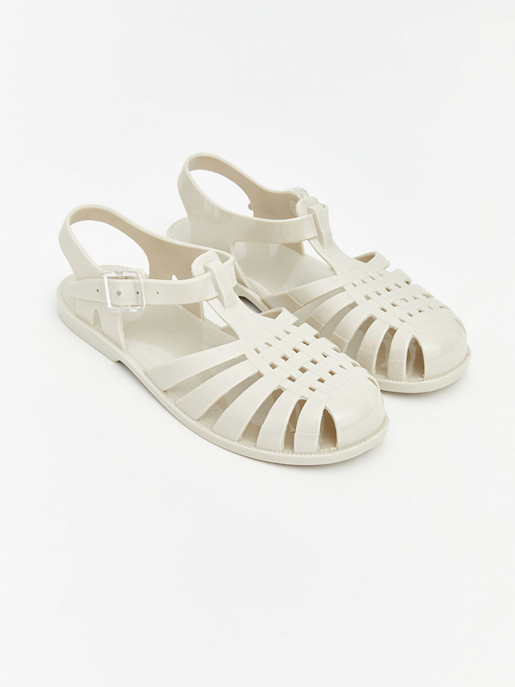 Bej Kız Çocuk Sandalet