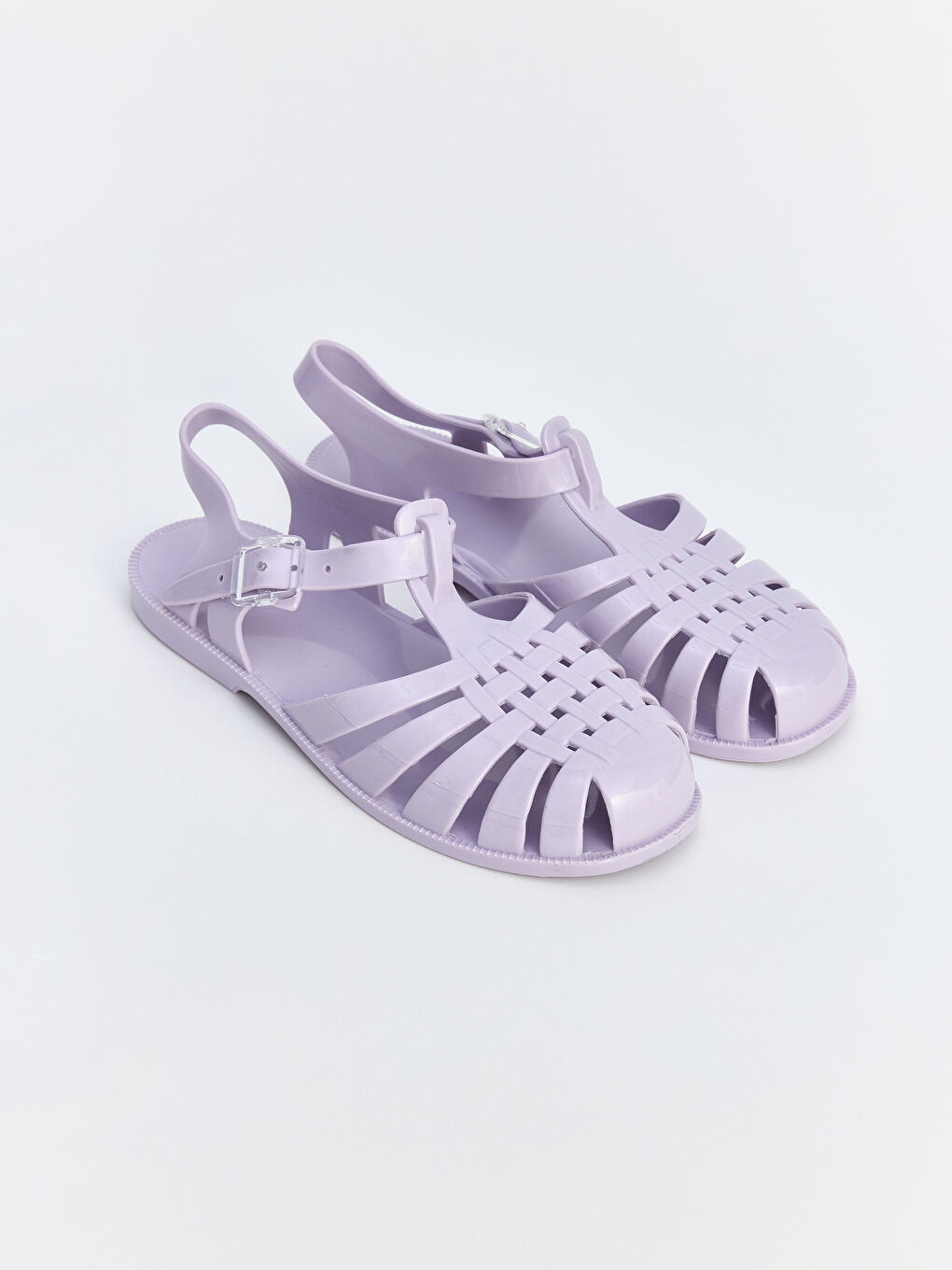 Lila Kız Çocuk Sandalet
