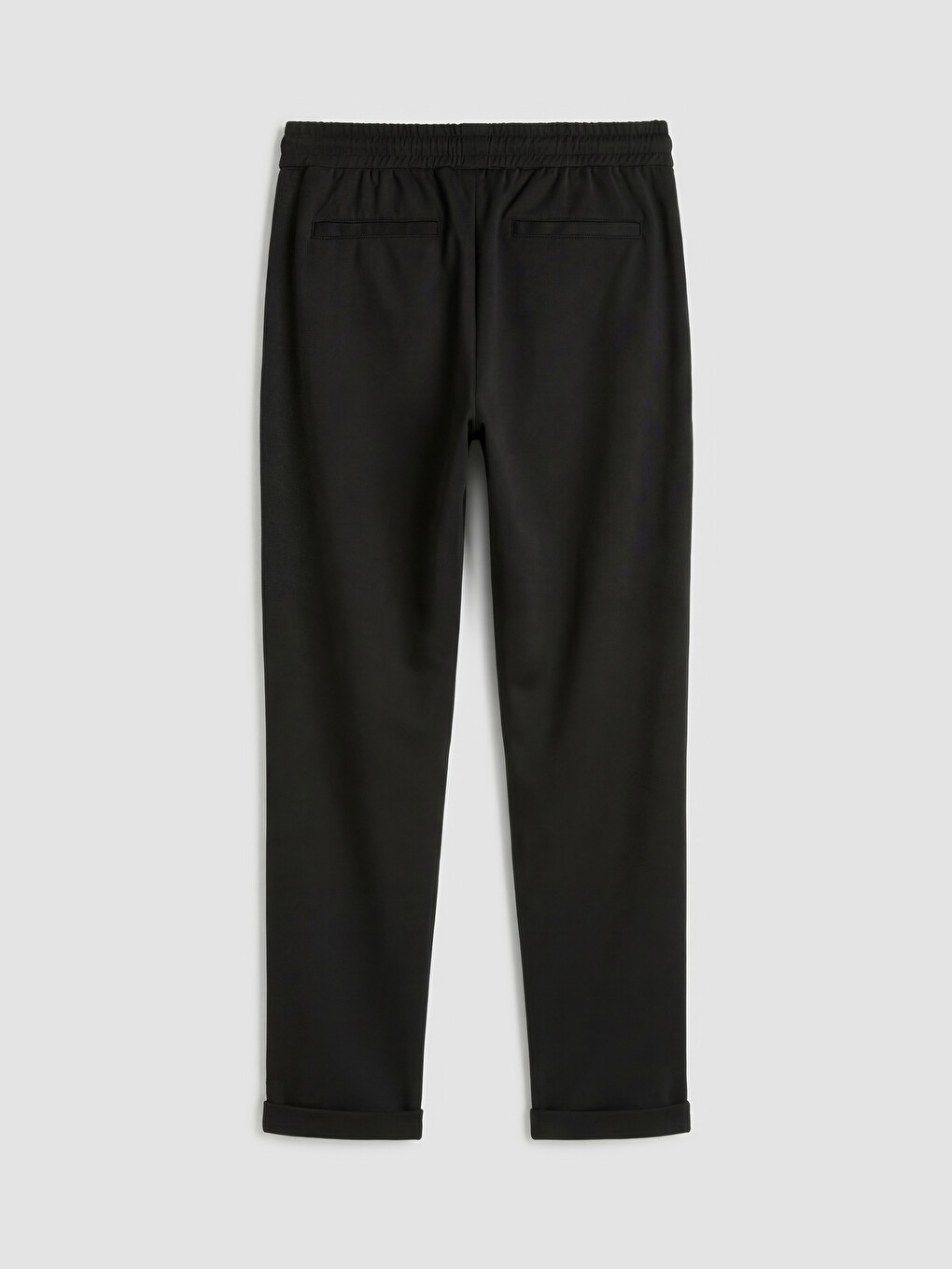 Pantalon Homme Coupe Régulière Avec Taille Élastiquée-5