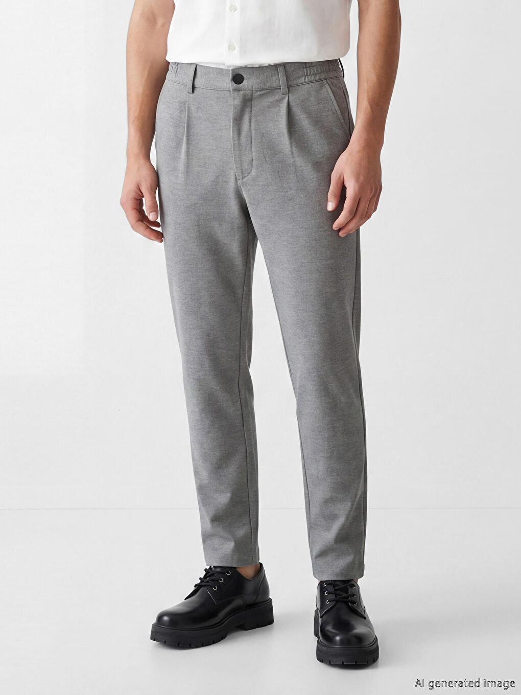 Slim Fit Men's Trousers-1