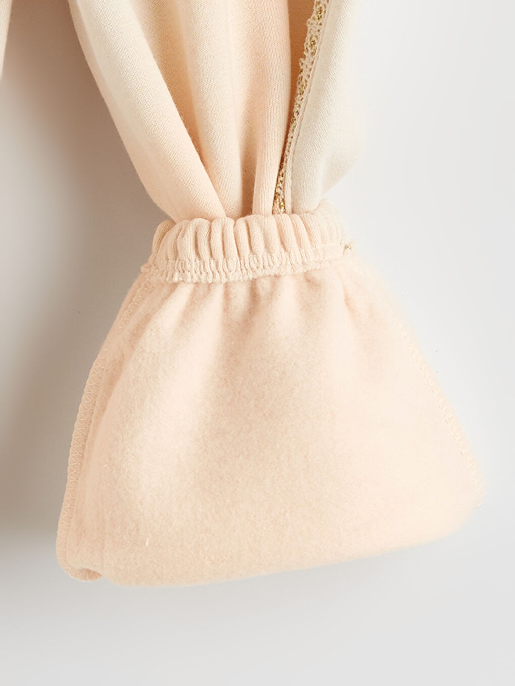 Girl BEIGE Jogger Sweatpants-1