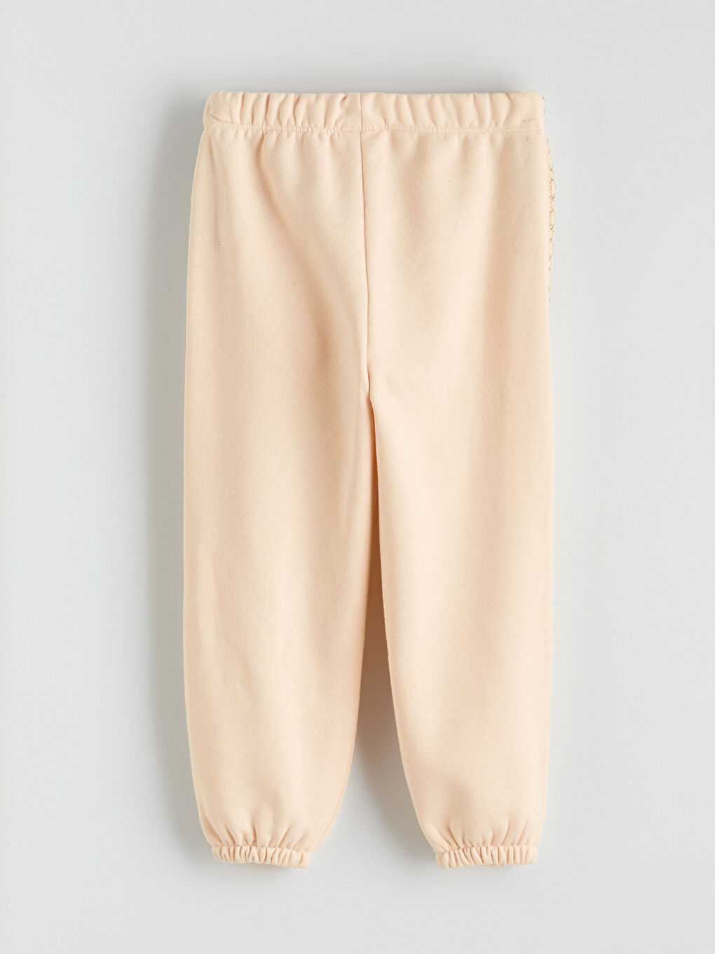 Girl BEIGE Jogger Sweatpants-3