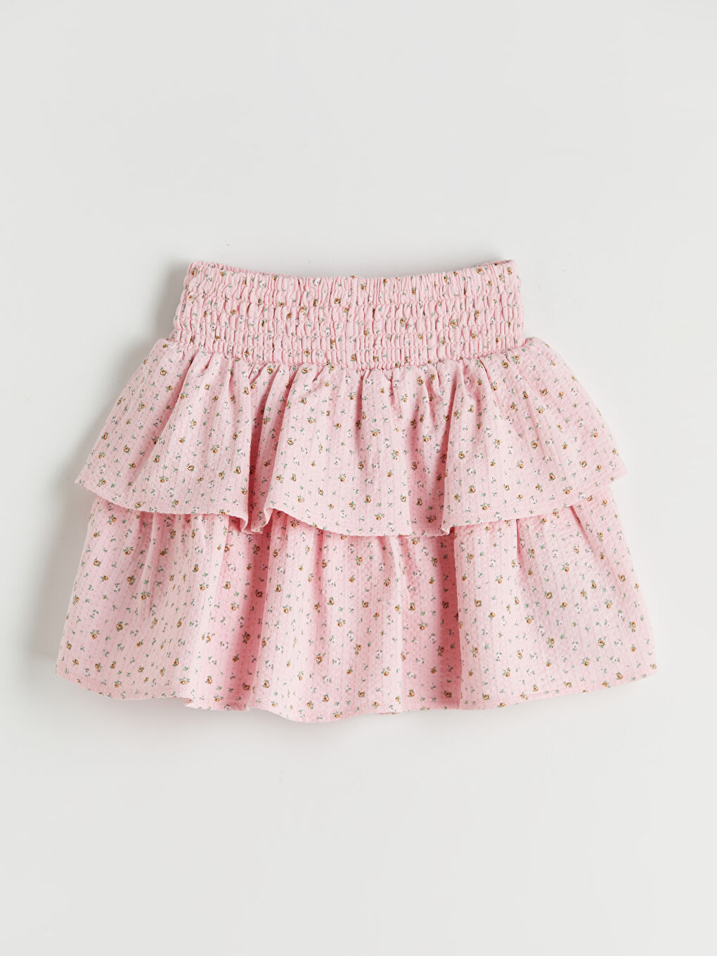 Ensemble à jupe floral pour filles-3