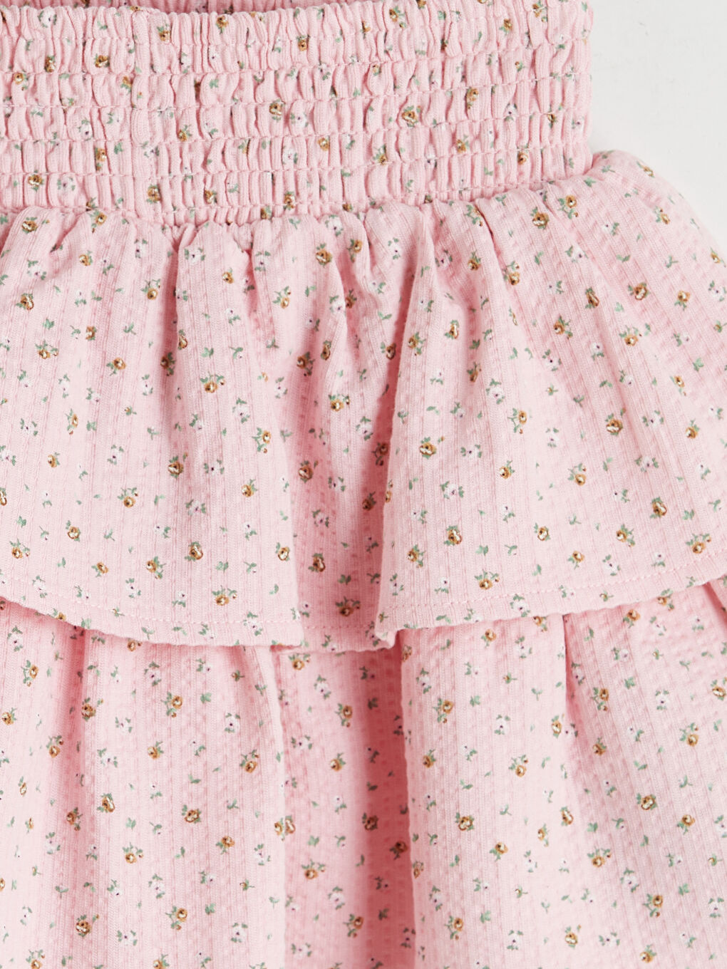Ensemble à jupe floral pour filles-6