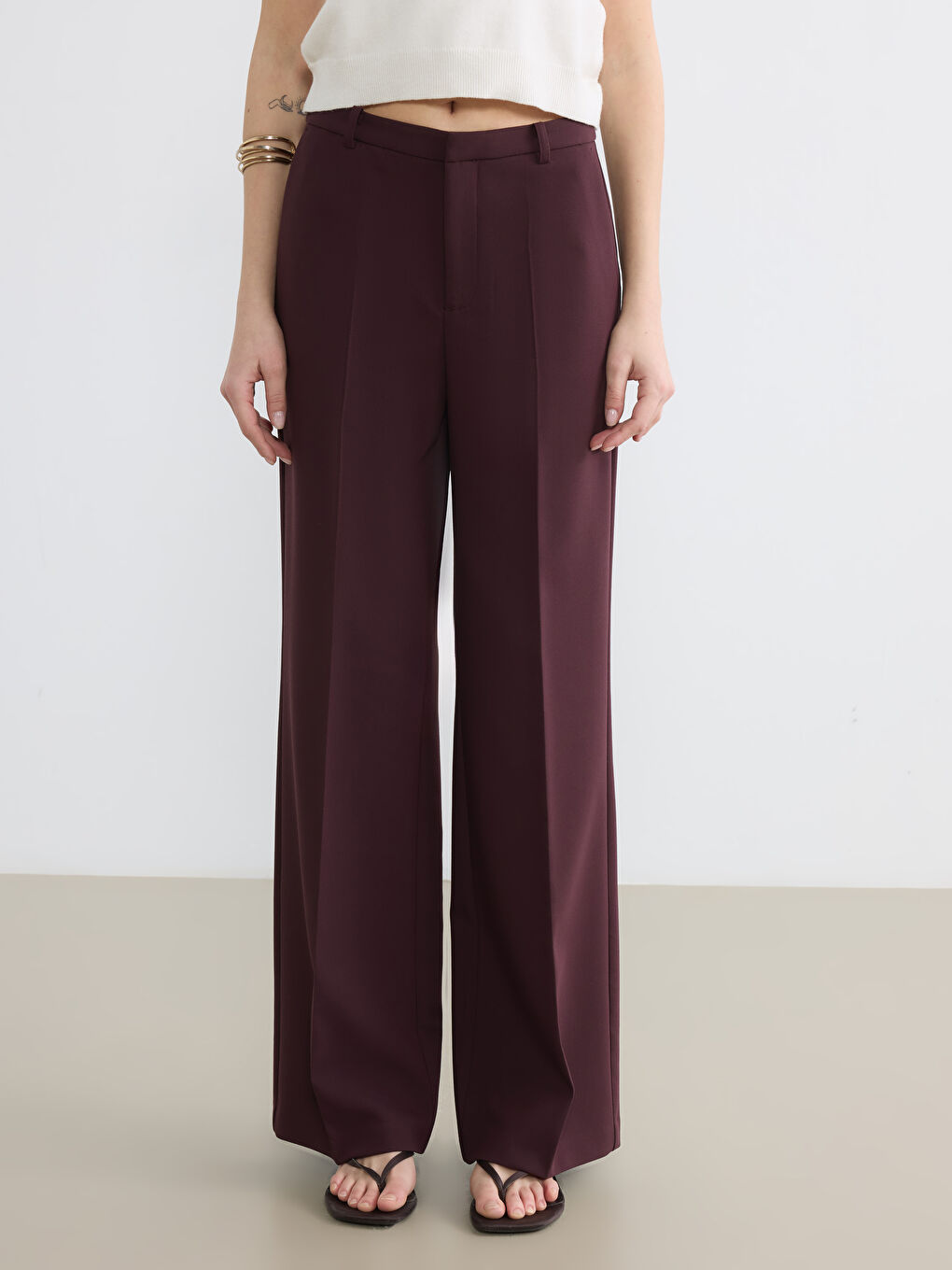 Woman BORDEAUX Trousers-1