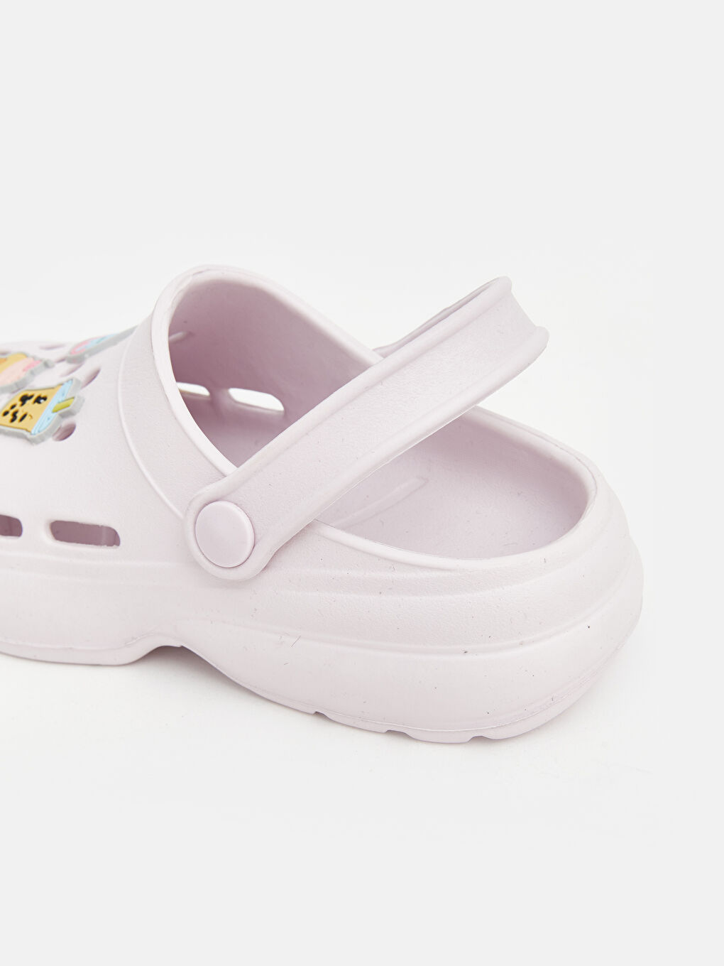 Lila Baskılı Kız Çocuk Plaj Sandaletİ-4