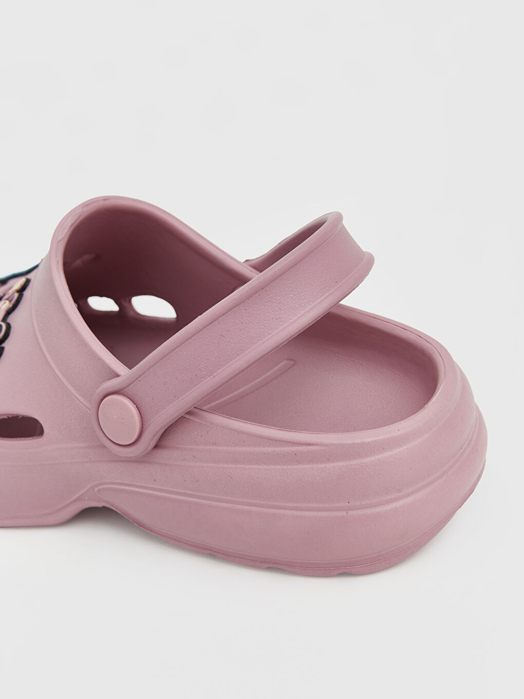 Pembe Lilo & Stitch Baskılı Kız Çocuk Plaj Sandaleti-4