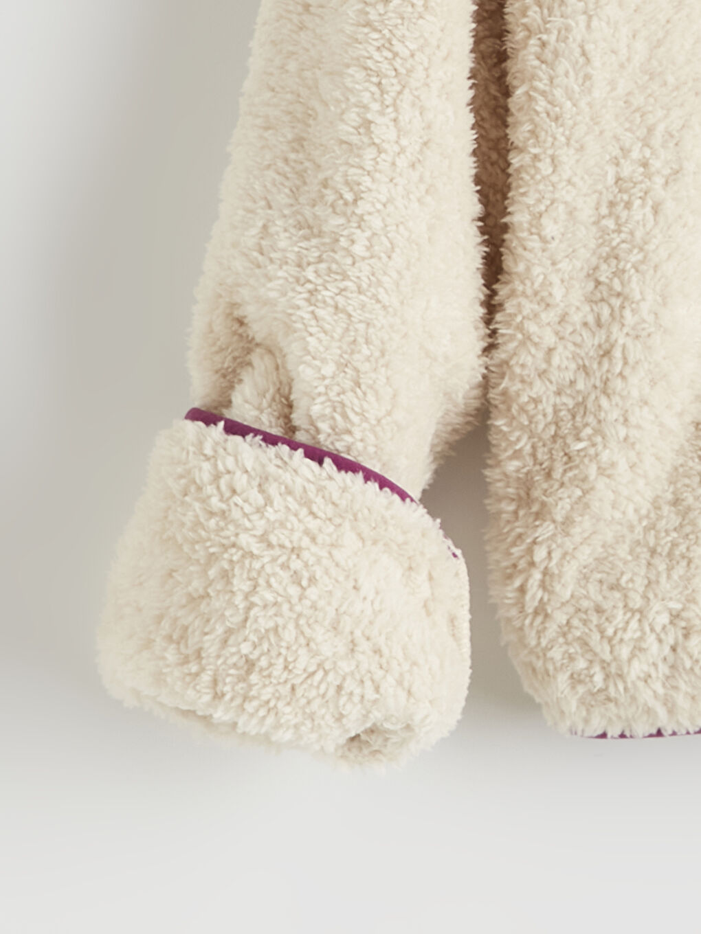 Funnel Neck Girls' Sweatshirt and Sweatpants-2