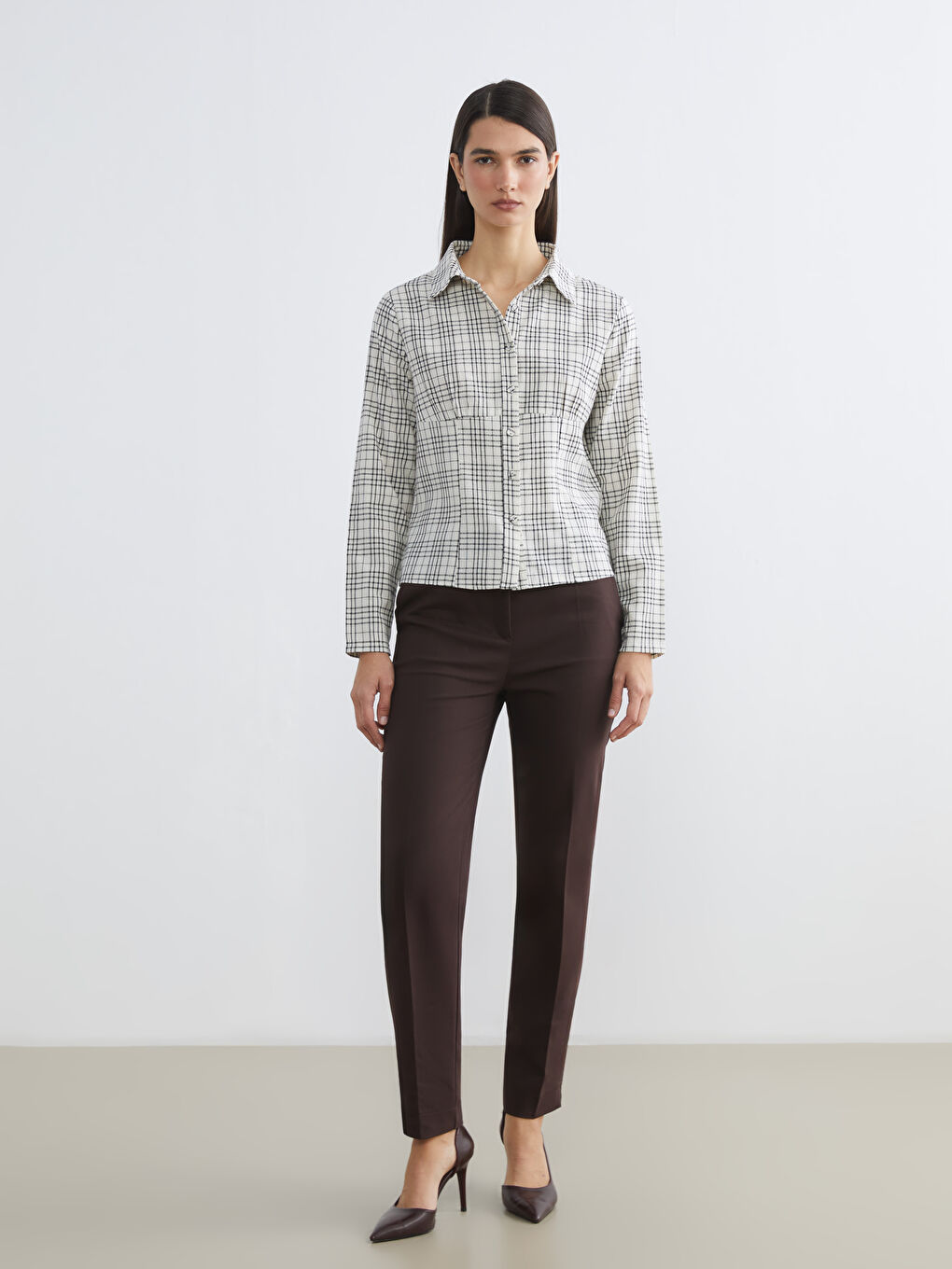 Plaid Women's Shirt-1