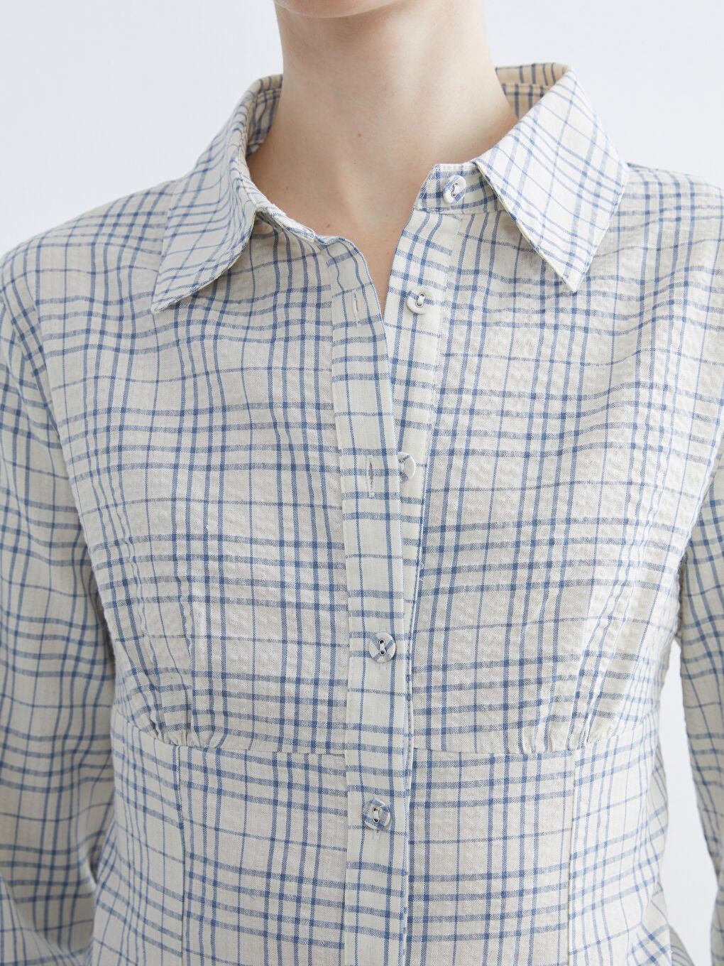 Plaid Women's Shirt-2