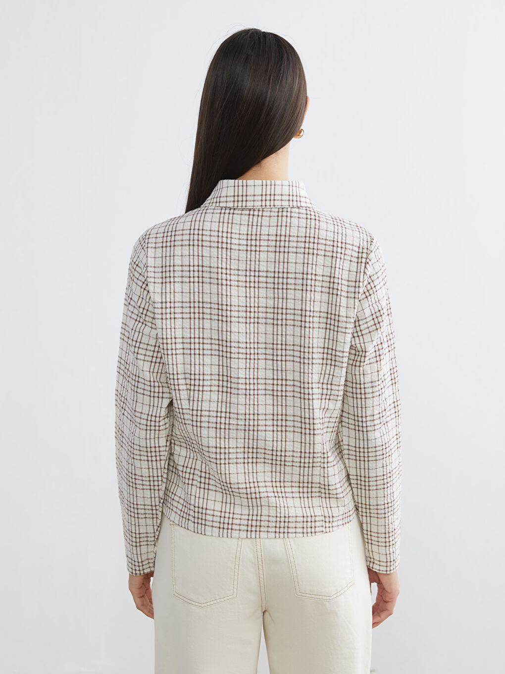 Plaid Women's Shirt-3