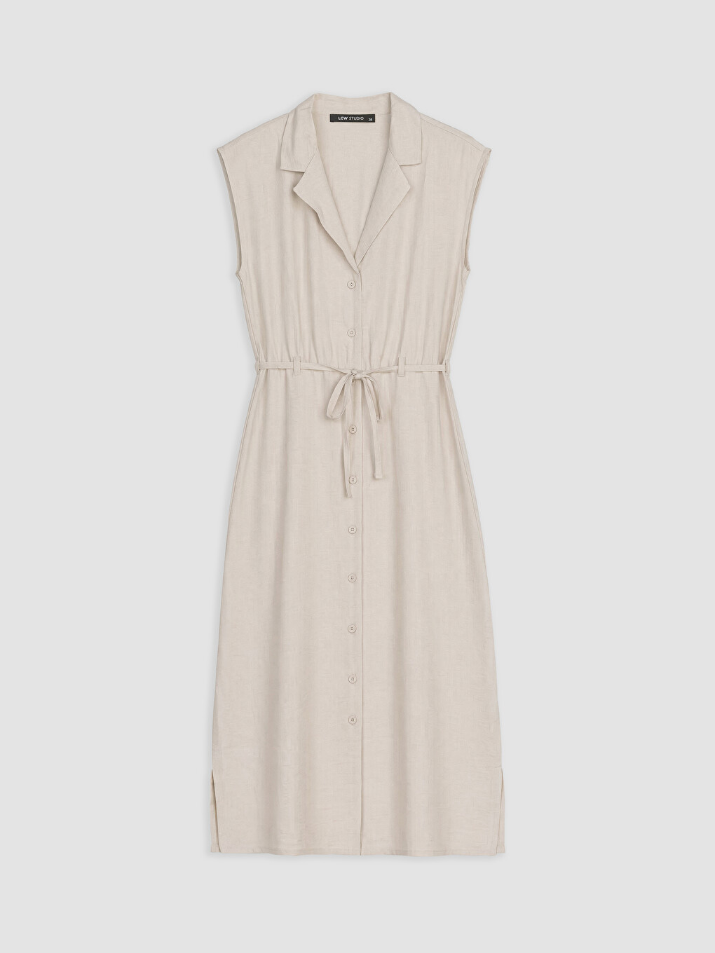Woman Ecru Dress