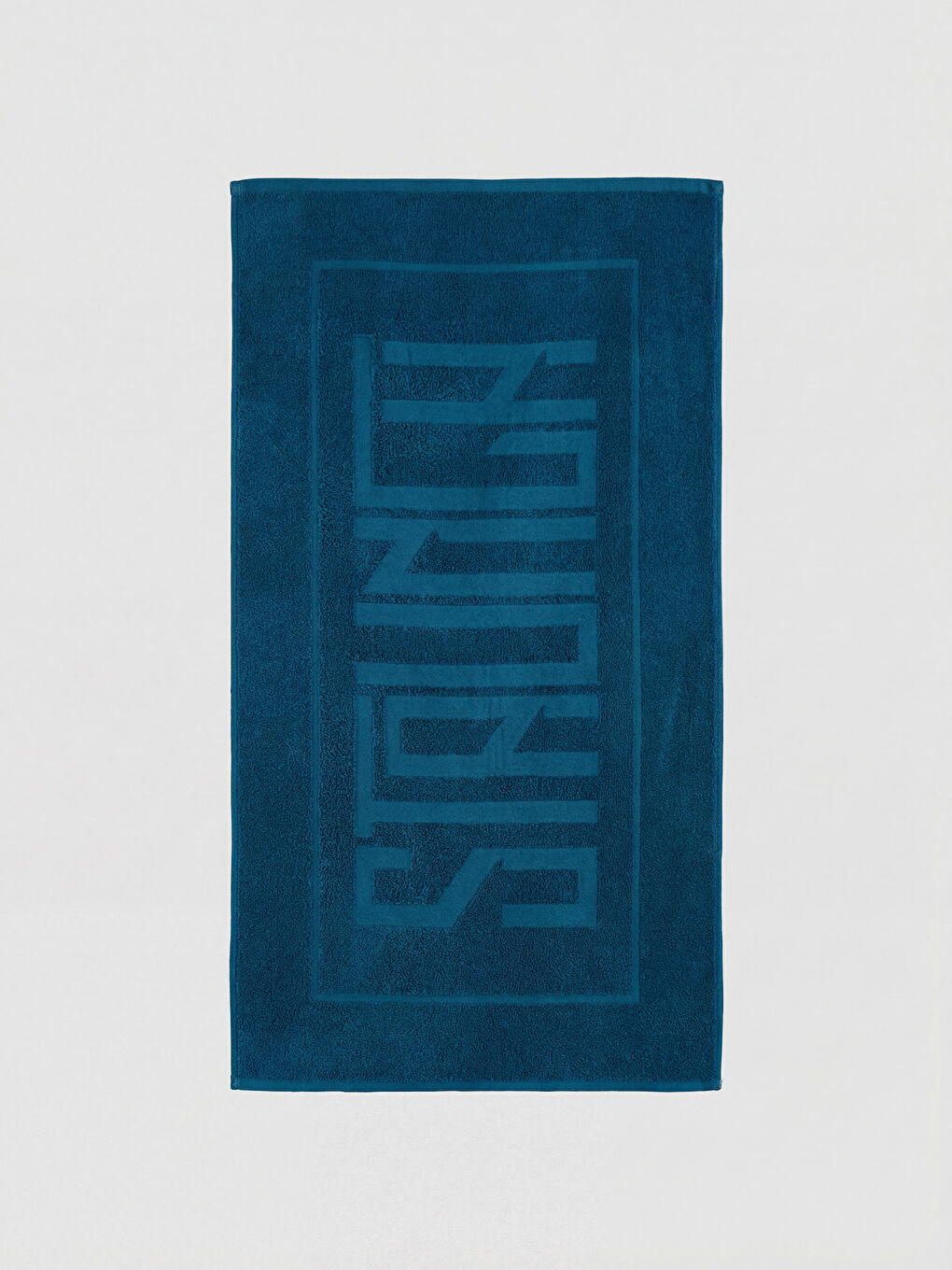 Petrol Pamuklu Erkek Spor Havlusu