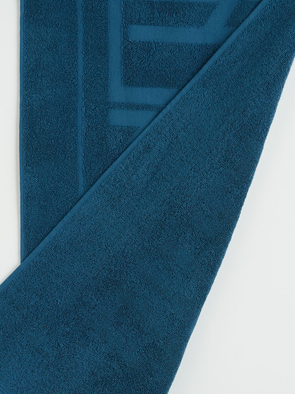 Petrol Pamuklu Erkek Spor Havlusu-1