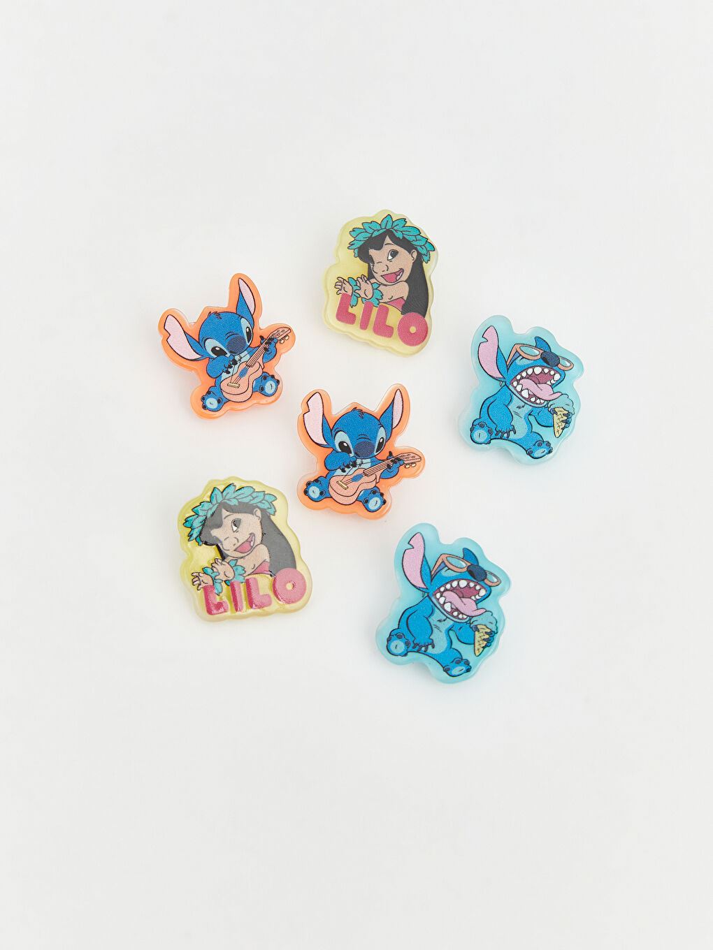 Karışık Lilo ve Stitch Figürlü Ayakkabı Charmı-1