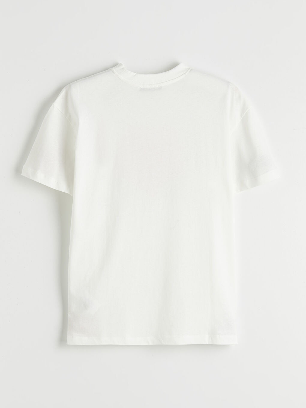 Crew Neck Printed Women's T-Shirt-5