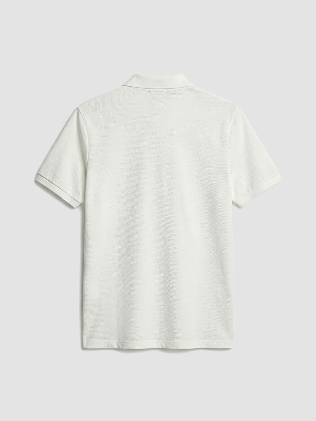 Ekru Polo Yaka Penye Erkek Tişört-5