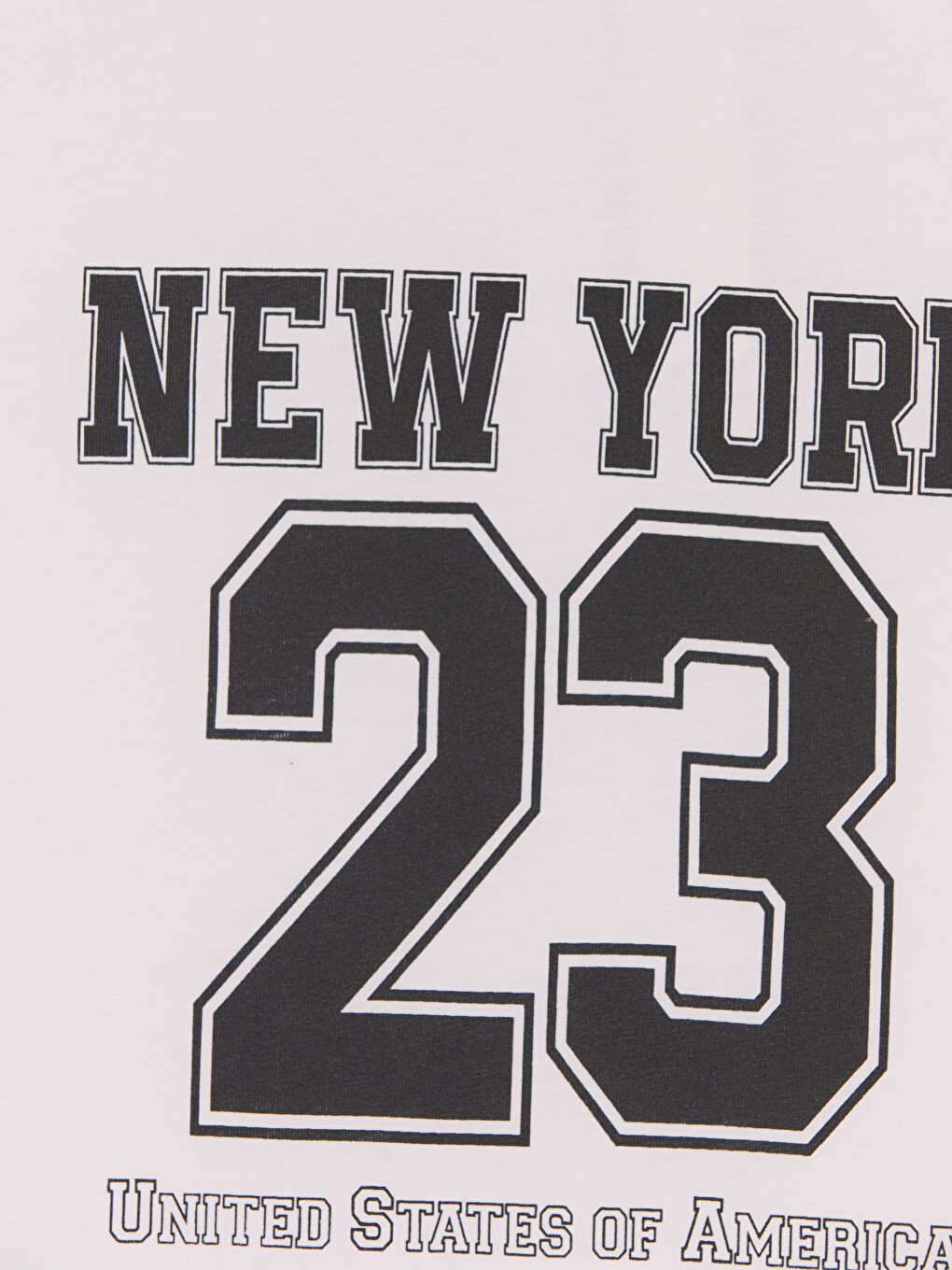 T-shirt À Col Rond Imprimé New York Pour Femme-6