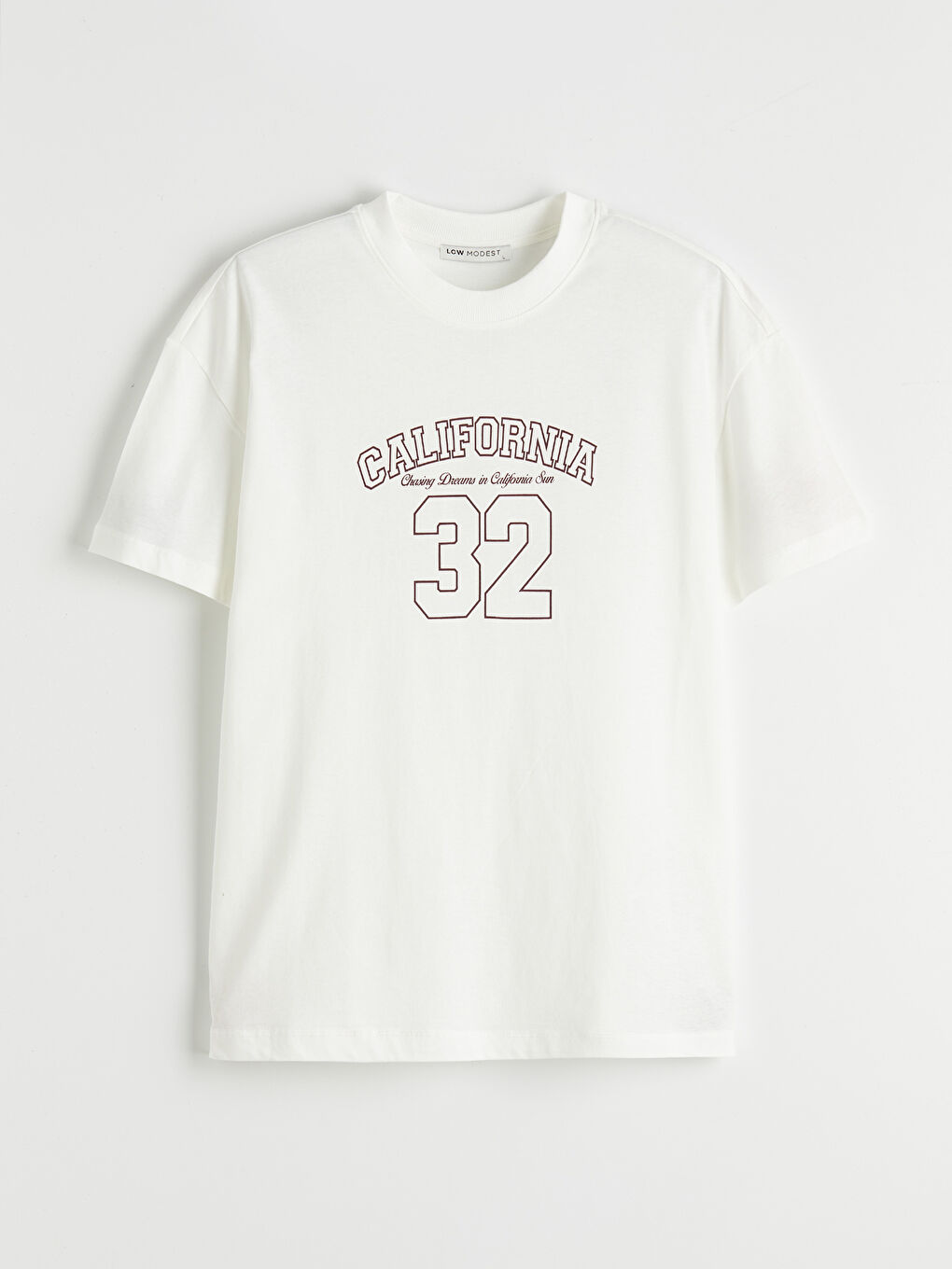 Женская футболка с круглым вырезом с принтом «California»-4