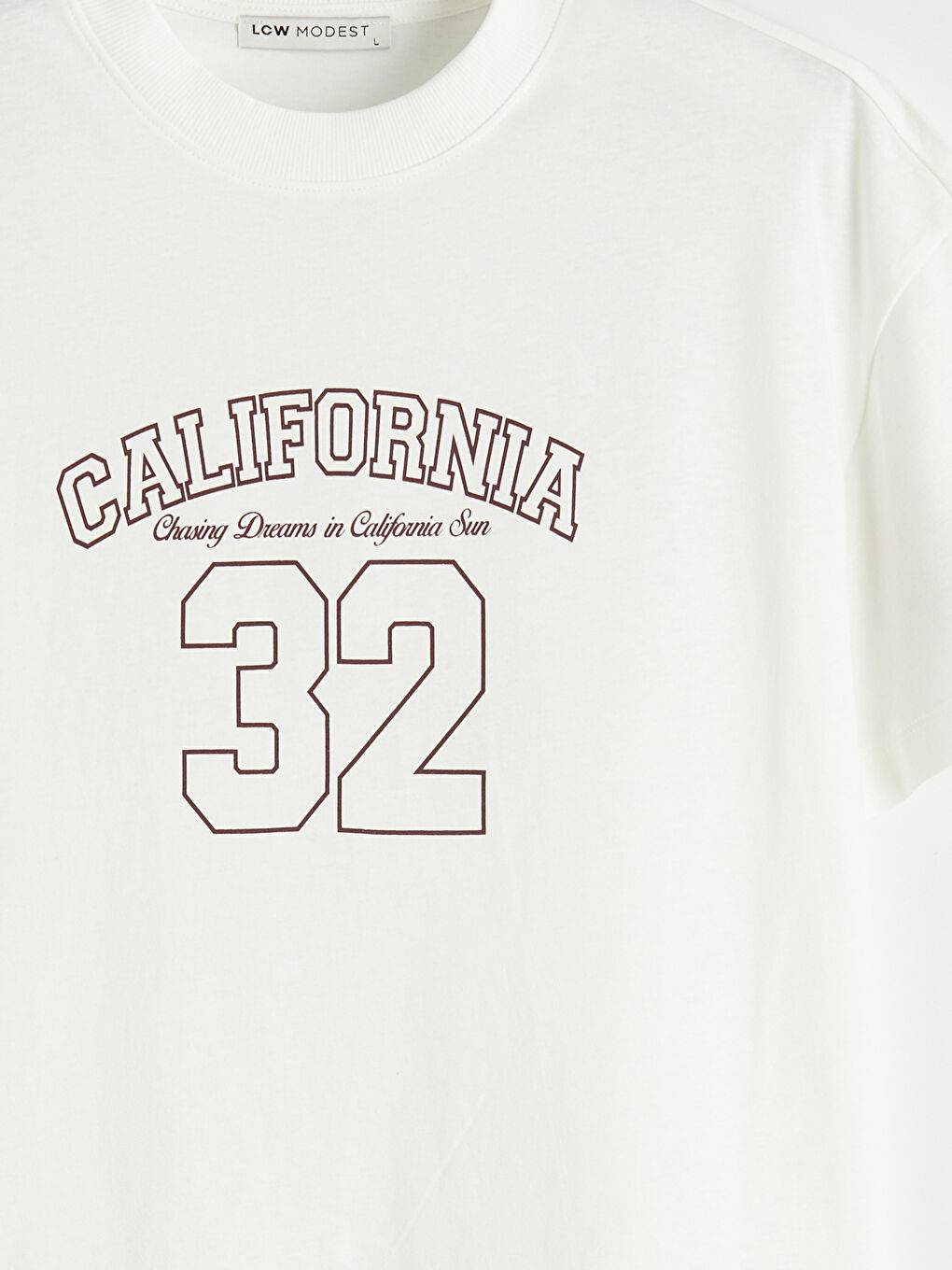 Женская футболка с круглым вырезом с принтом «California»-6
