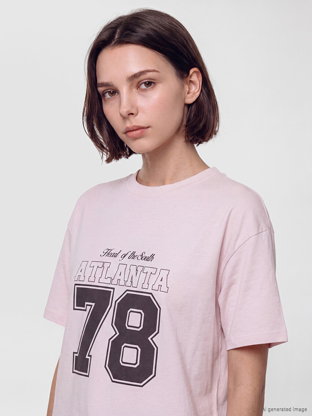 T-shirt Imprimé 100 % Coton Pour Femme-2