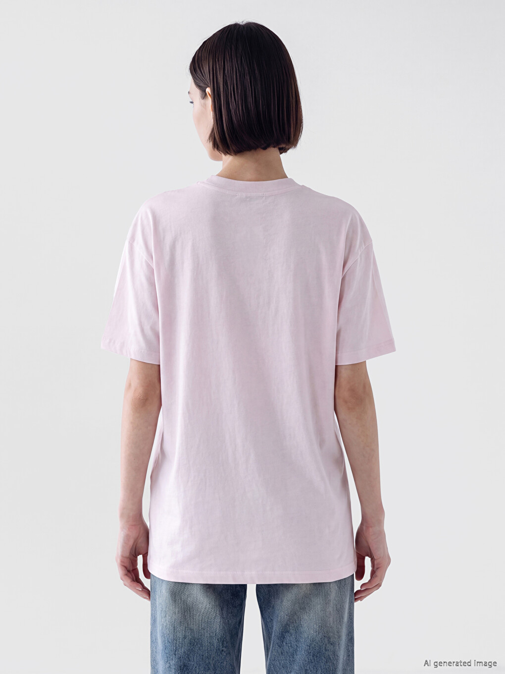 T-shirt Imprimé 100 % Coton Pour Femme-3