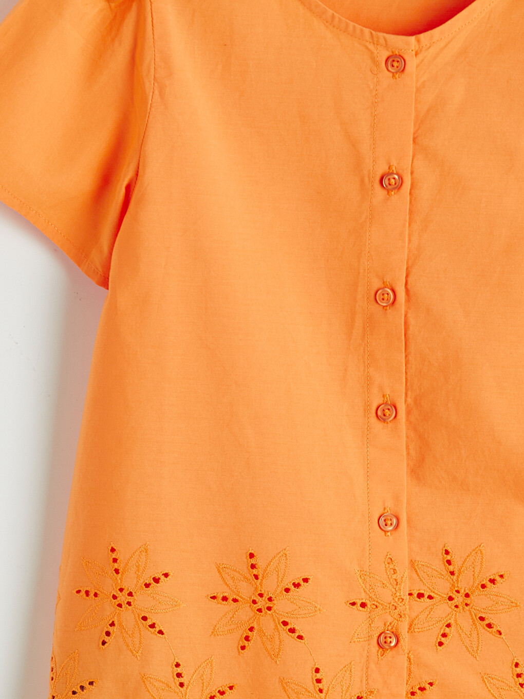 Broderie Girls' Shirt-2