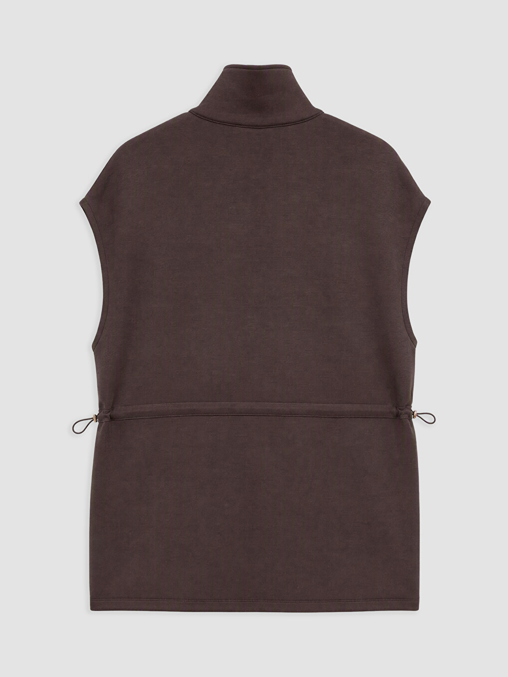 Mock Neck Women's Zip-up Sweatshirt-1