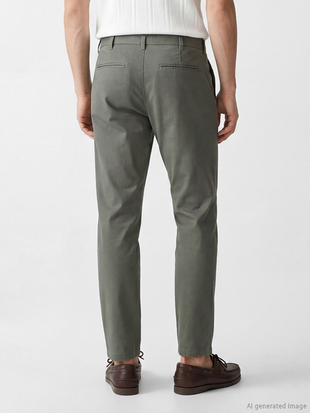 Regular Fit Gabardin Erkek Pantolon-3
