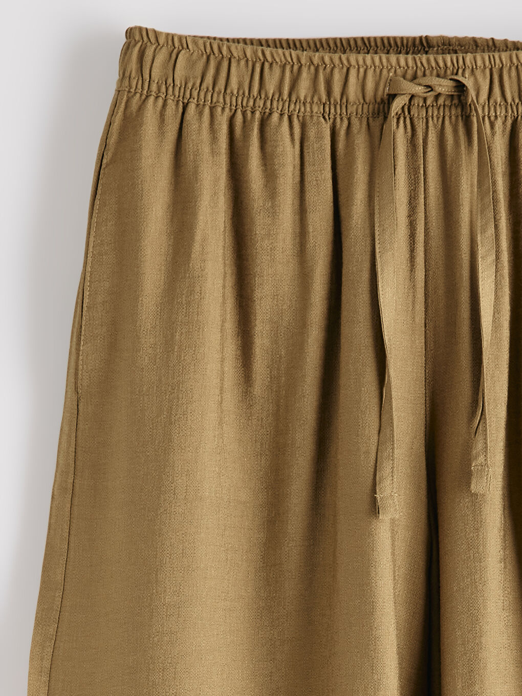 Woman YELLOW Trousers-1