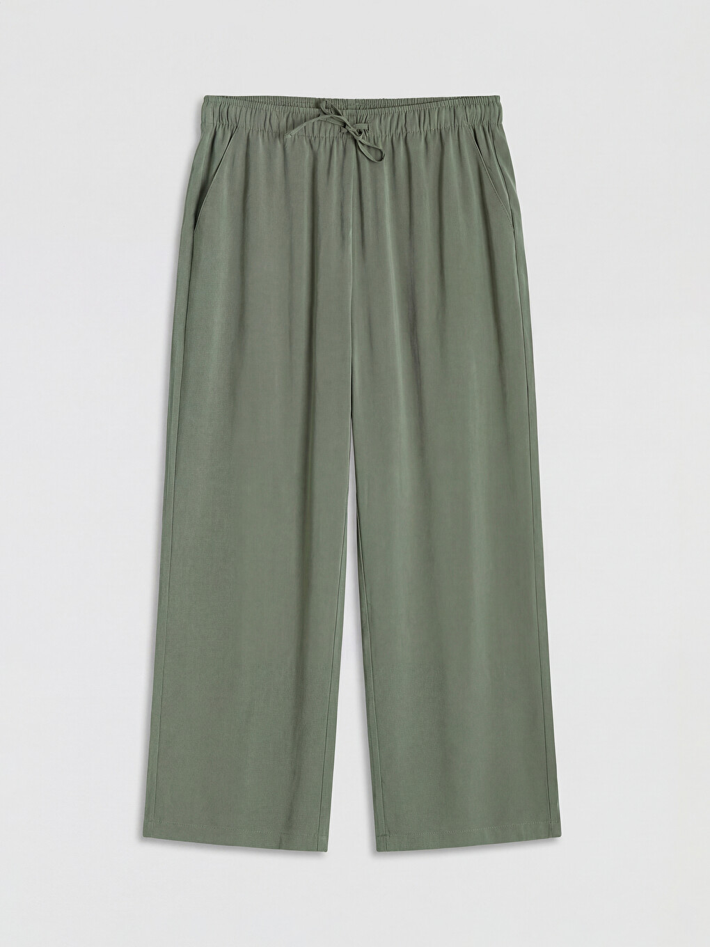 Woman Khaki Trousers-4