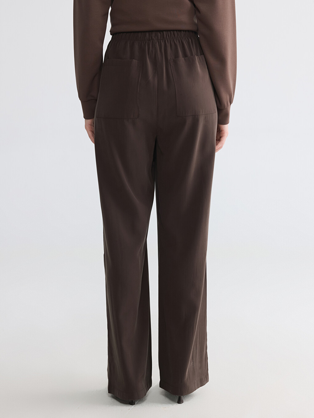 Woman Brown Trousers-3