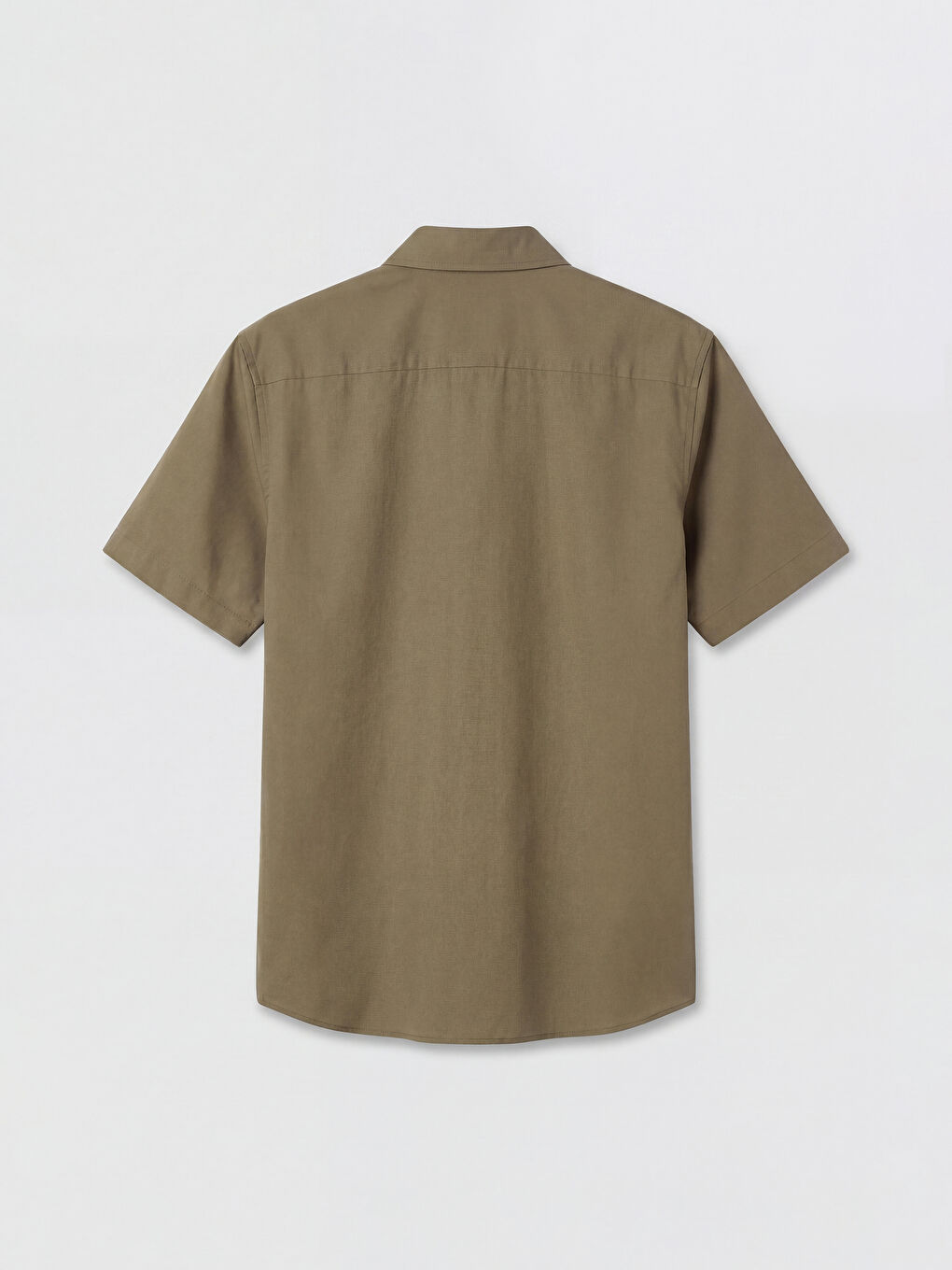 Kahverengi Regular Fit Erkek Gömlek-1