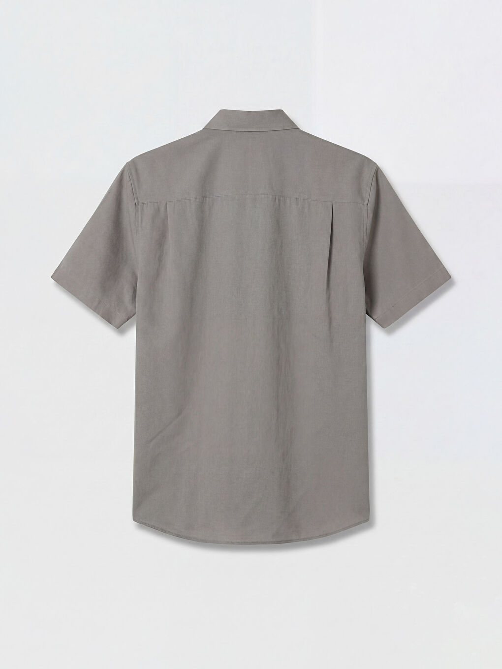 Gri Regular Fit Erkek Gömlek-1