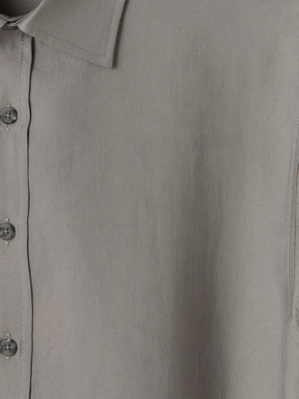 Gri Regular Fit Erkek Gömlek-2