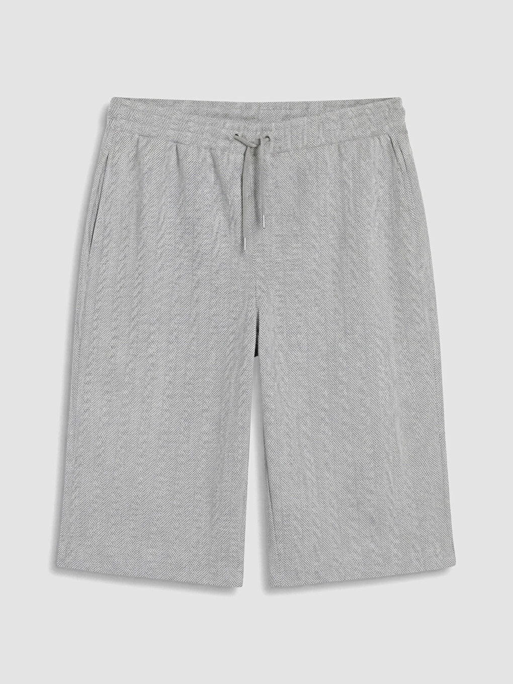 Gri Regular Fit Erkek Şort