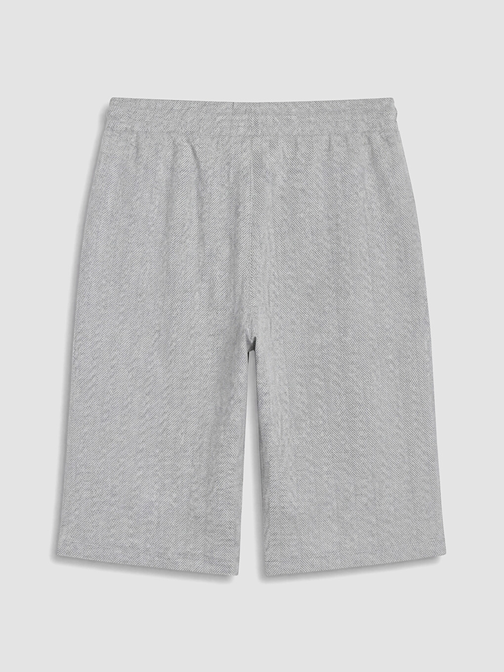Gri Regular Fit Erkek Şort-2