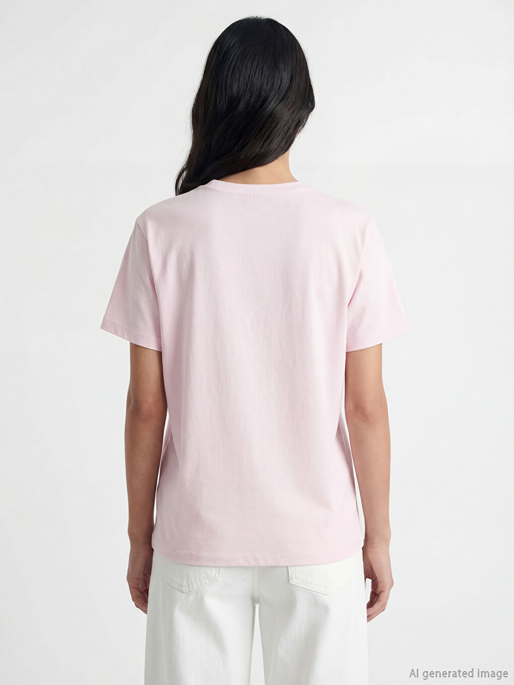 Hello Kitty Crew Neck Women's T-Shirt-3