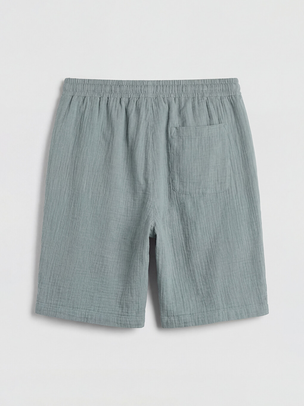 Yeşil Regular Fit Erkek Şort-5